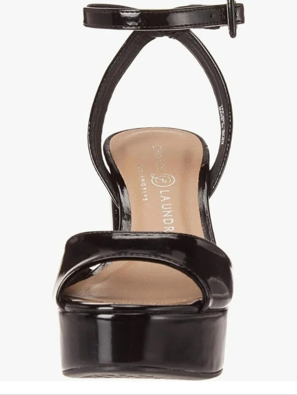 Chinese Laundry Theresa Patent Platform Heels Black Size 9 NIB Y2K Party - Picture 3 of 13